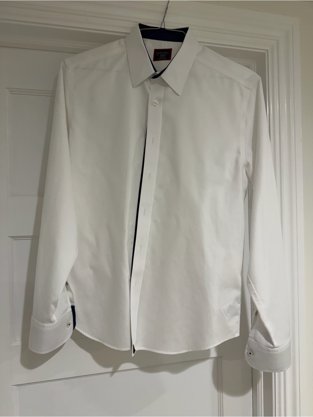 Untuckit White Men’s Dress Shirt